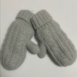KIDS‎ PAW MITTEN PALE GREY